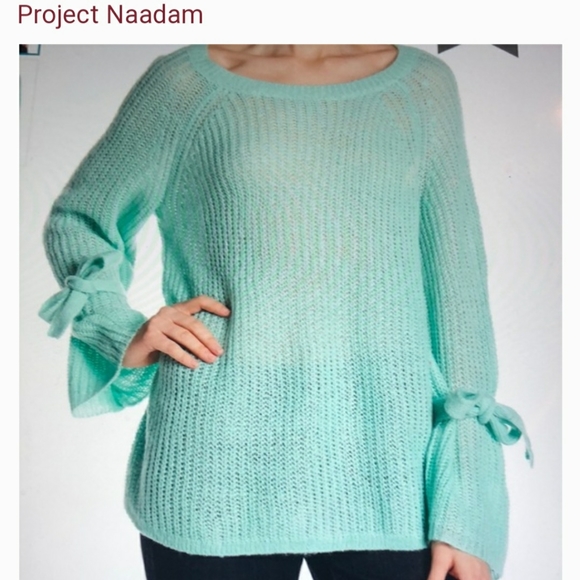 Project Naadam Green Cozy Sweater - Picture 3 of 10